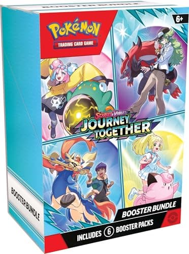 Pokémon TCG: Pacchetto Booster Viaggio Insieme Scarlet & Viola (6 Booster Pack)