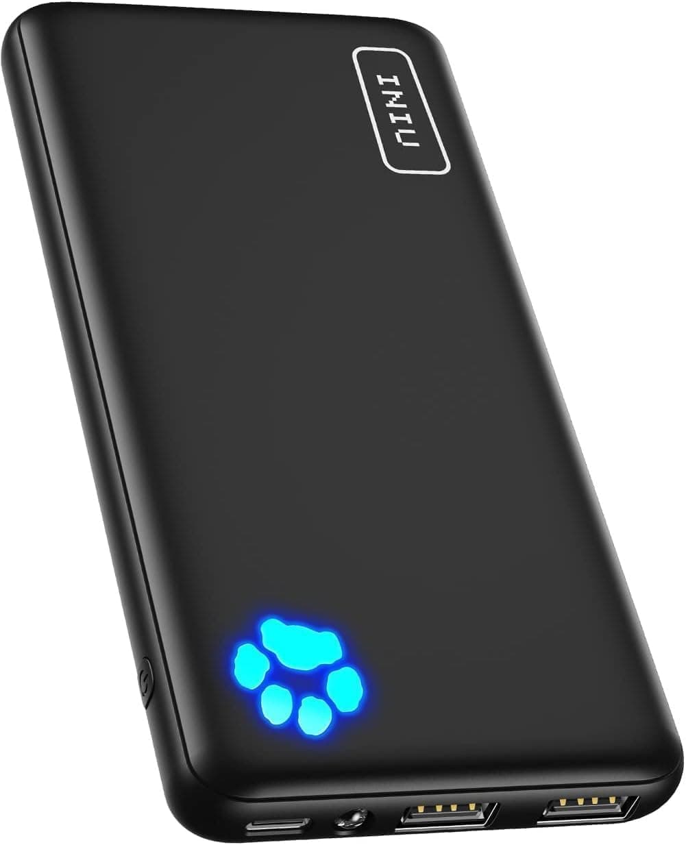 INIU Power Bank, 10000mAh Ultra Sottile & Leggero Ricarica Rapida Powerbank, Caricatore Portatile Porta per iPhone 17 16 15 14 13 Pro Max Mini Plus Samsung Huawei iPad Pro etc