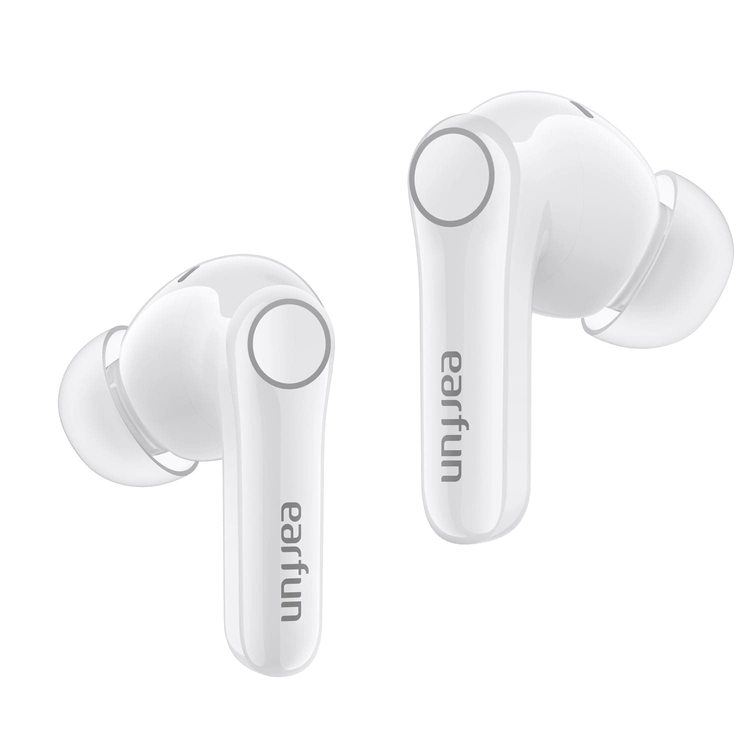 EarFun Air Pro 4+ Bluetooth Kopfhörer mit Noise Cancelling, Hybrid-Treibersystem, Hi-Res Audio, aptX Lossless, LDAC, 6 Mik. KI Anrufe, 54 Std. Akku, Multipoint, Trageerkennung, IP55, Bluetooth 6.0