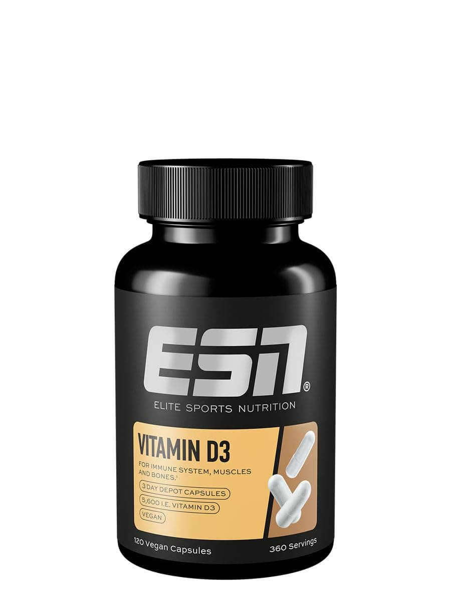 ESN Vitamin D3, 120 Kapseln, Vitamin D hochdosiert