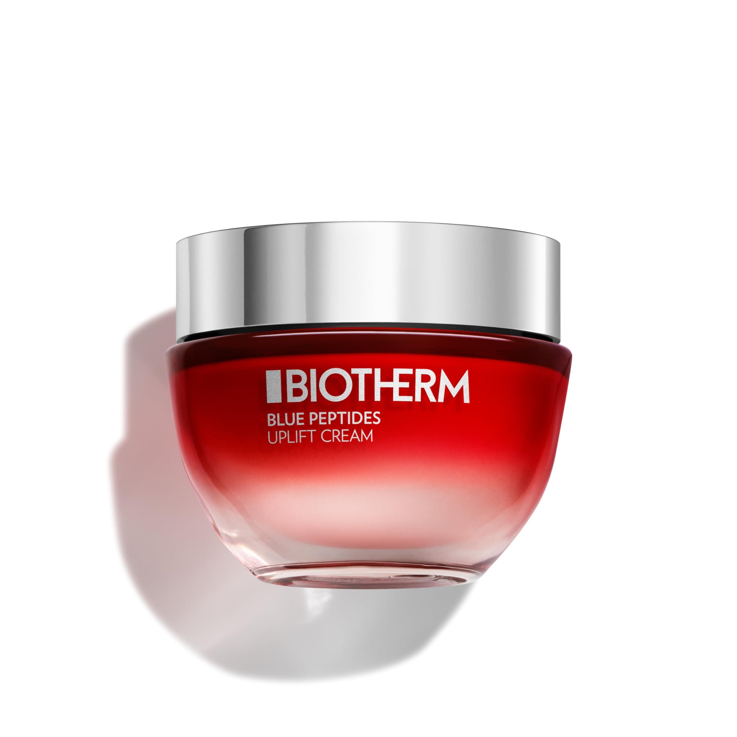 Biotherm Blue Peptides Uplift Cream, Anti Aging Gesichtspflege mit Kollagen Peptiden, straffende Tagescreme gegen Falten für strahlende Haut, Gesichtscreme mit Glow Effekt, 50 ml