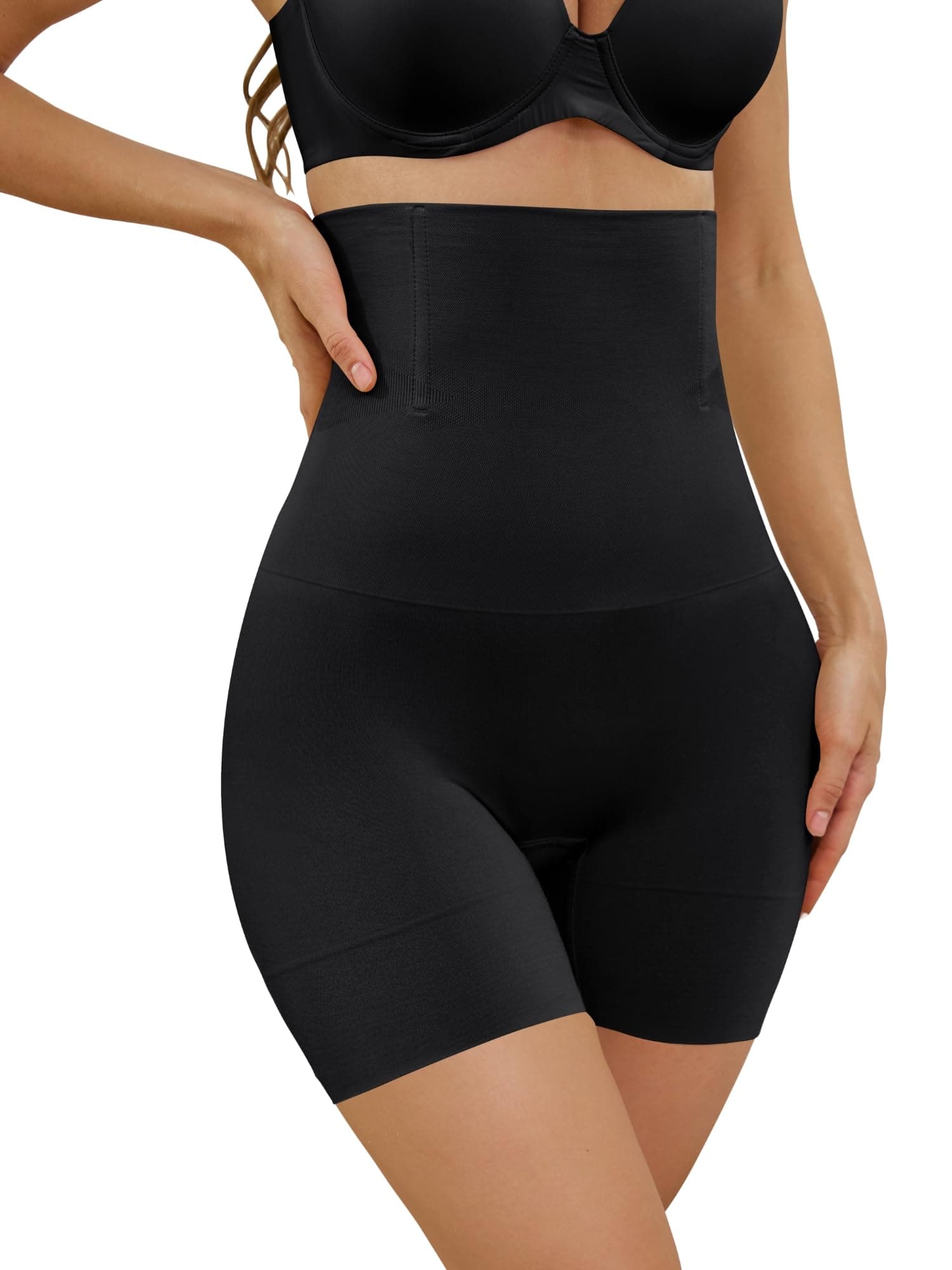 DIGZ Guaina Contenitiva Donna Pancia Piatta,Pancera Contenitiva Donna a Gamba Lunga,Mutande Contenitive Modellanti – Intimo Push Up Post Parto,Tessuto Elastico e Traspirante