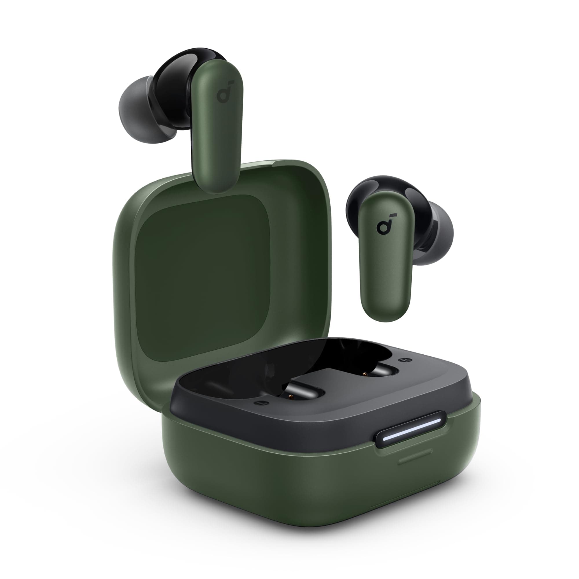 soundcore P30i by Anker Noise Cancelling Earbuds, smarte Geräuschunterdrückung, kraftvolle Bässe, 45h Spielzeit, 2-in-1 Case und Handyständer, IP54, kabellose Kopfhörer, Bluetooth 5.4, App Steuerung