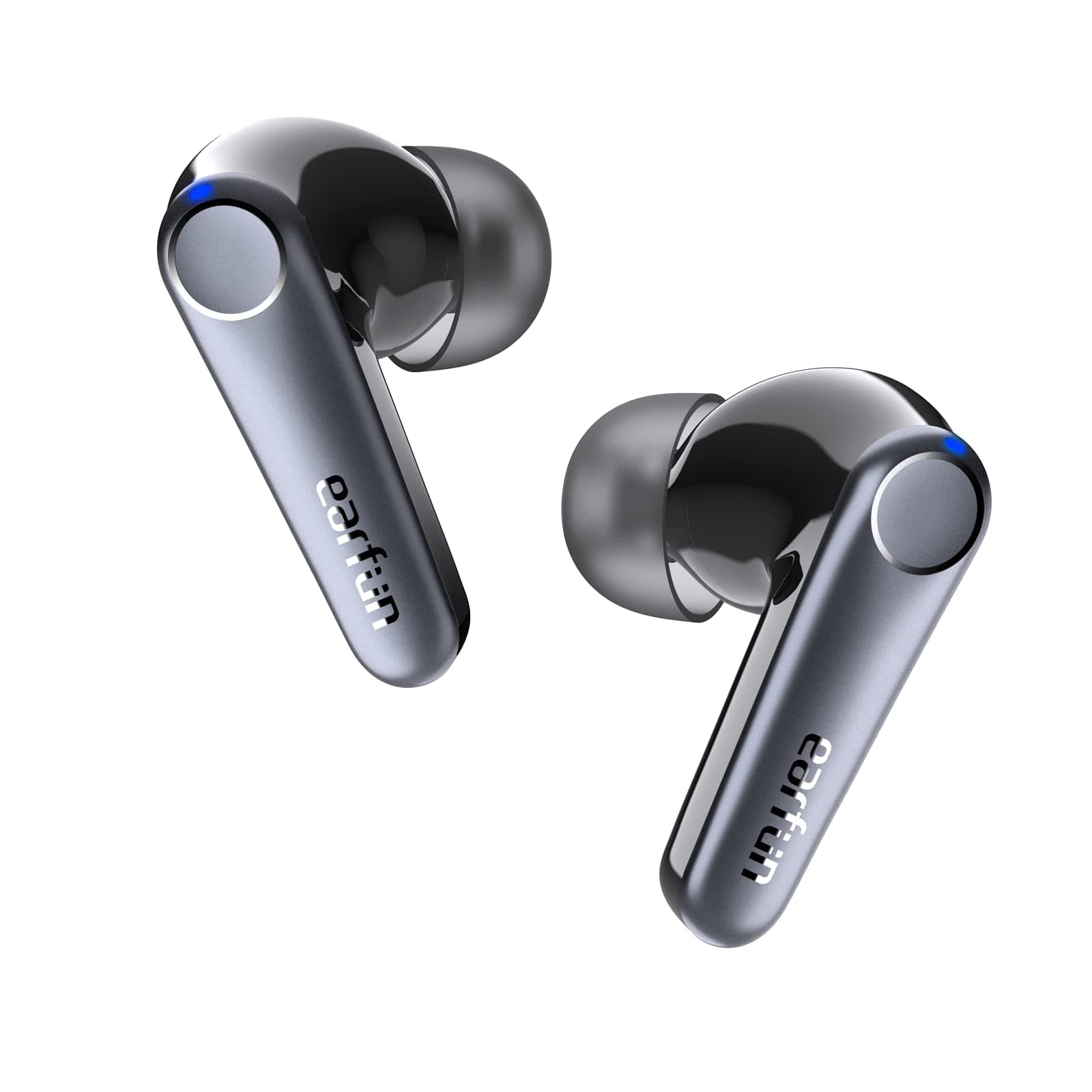 EarFun Air Pro 3 Bluetooth Kopfhörer In Ear, 43dB Hybrid Aktive Noise Cancelling Kopfhörer Kabellos, HiFi Sound Qualcomm aptX Adaptive, 6 Mikrofone cVc 8.0 Anrufe, Multipoint, 45H Akku, App Steuerung