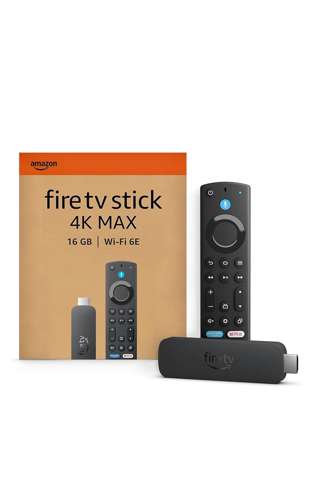 Amazon Fire TV Stick 4K Max, unterstützt Streaming über Wi-Fi 6E, Ambient-TV