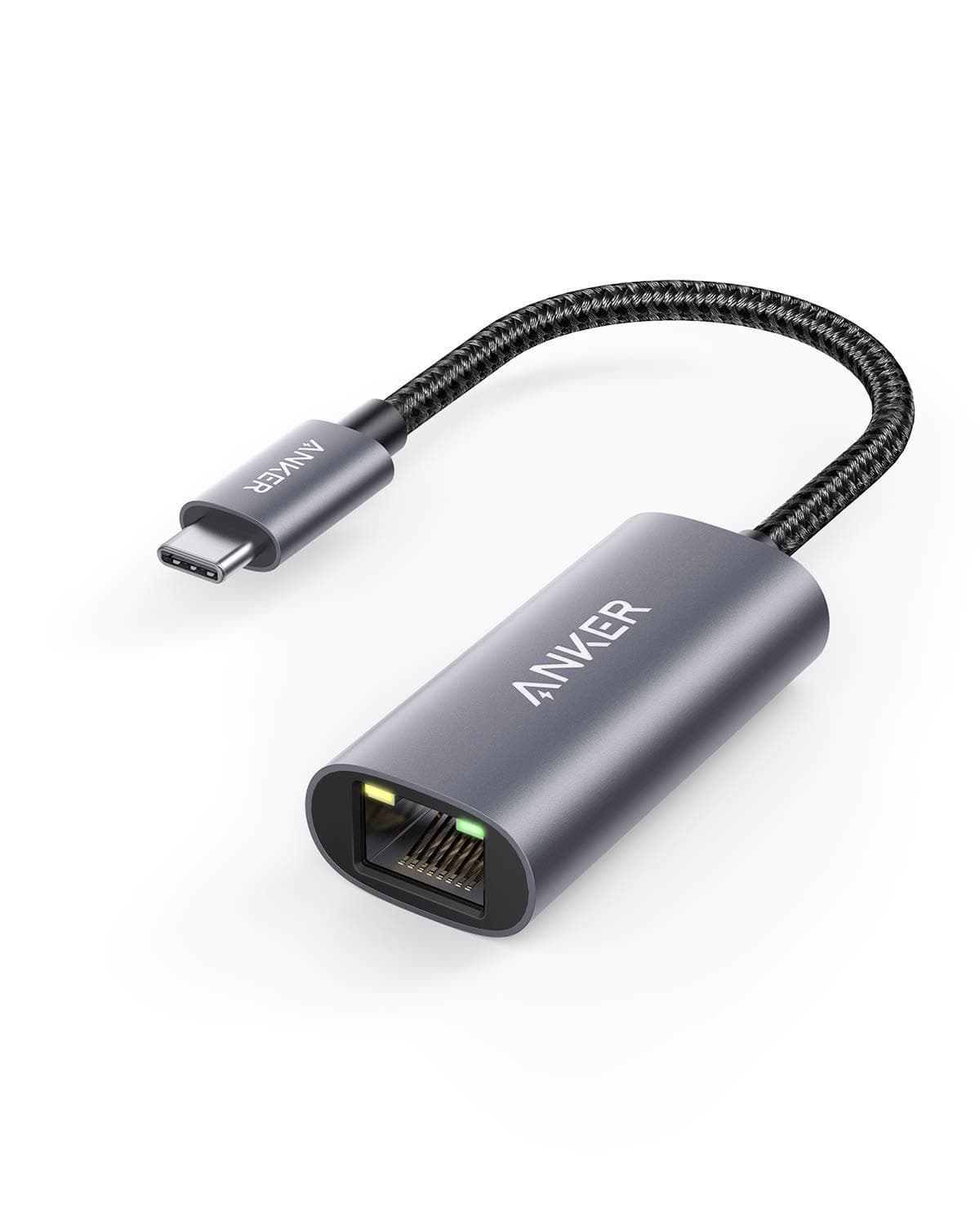 Anker PowerExpand USB-C auf Gigabit Ethernet Adapter, Aluminium, kompaktes Design, USB-C Ethernet Adapter, für MacBook Pro, MacBook Air 2018, iPad Pro 2018, XPS, und viele mehr