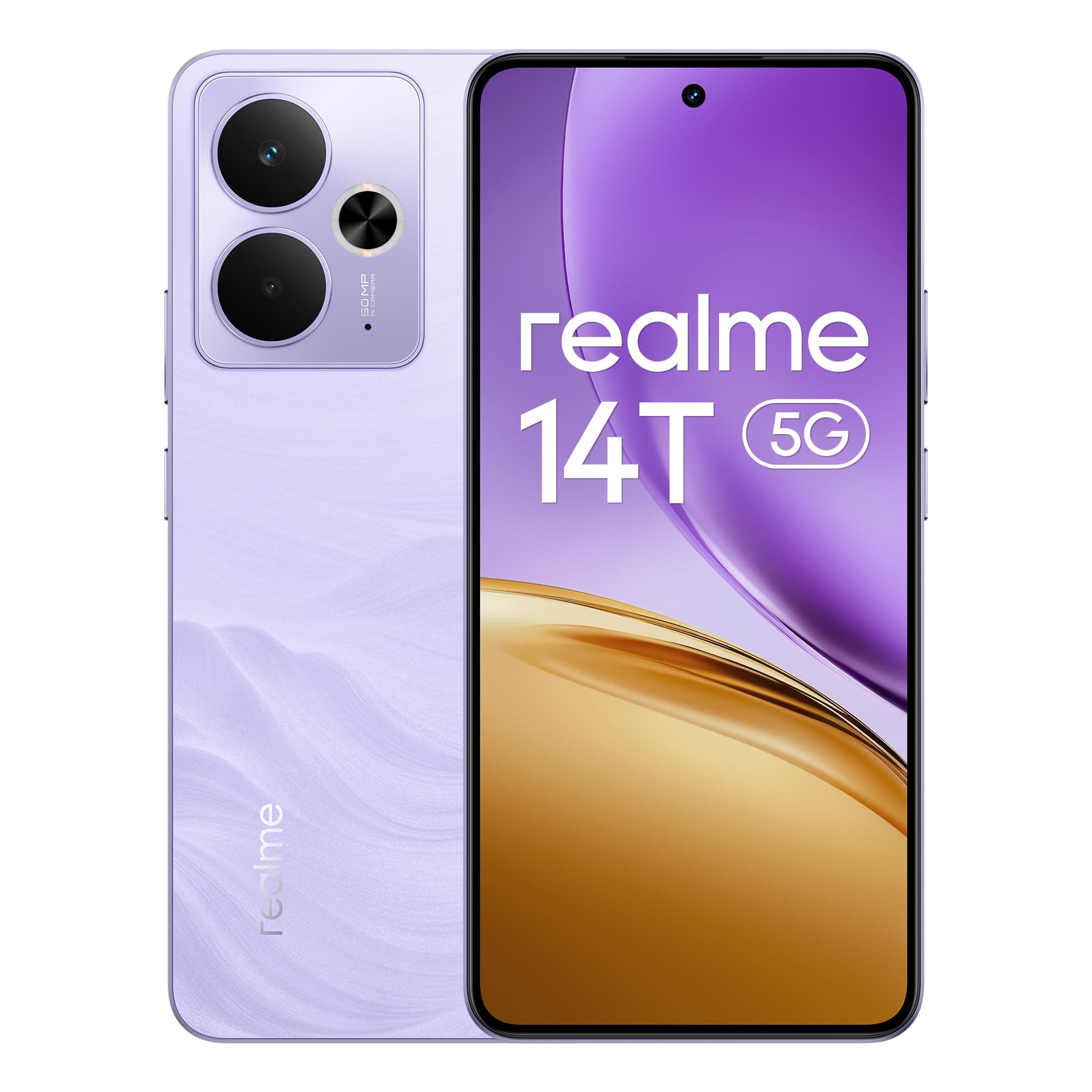 realme 14T 5G 256GB 8GB Lightning Purple INT+NFC RMX5074 EU AMZ EU AMZ