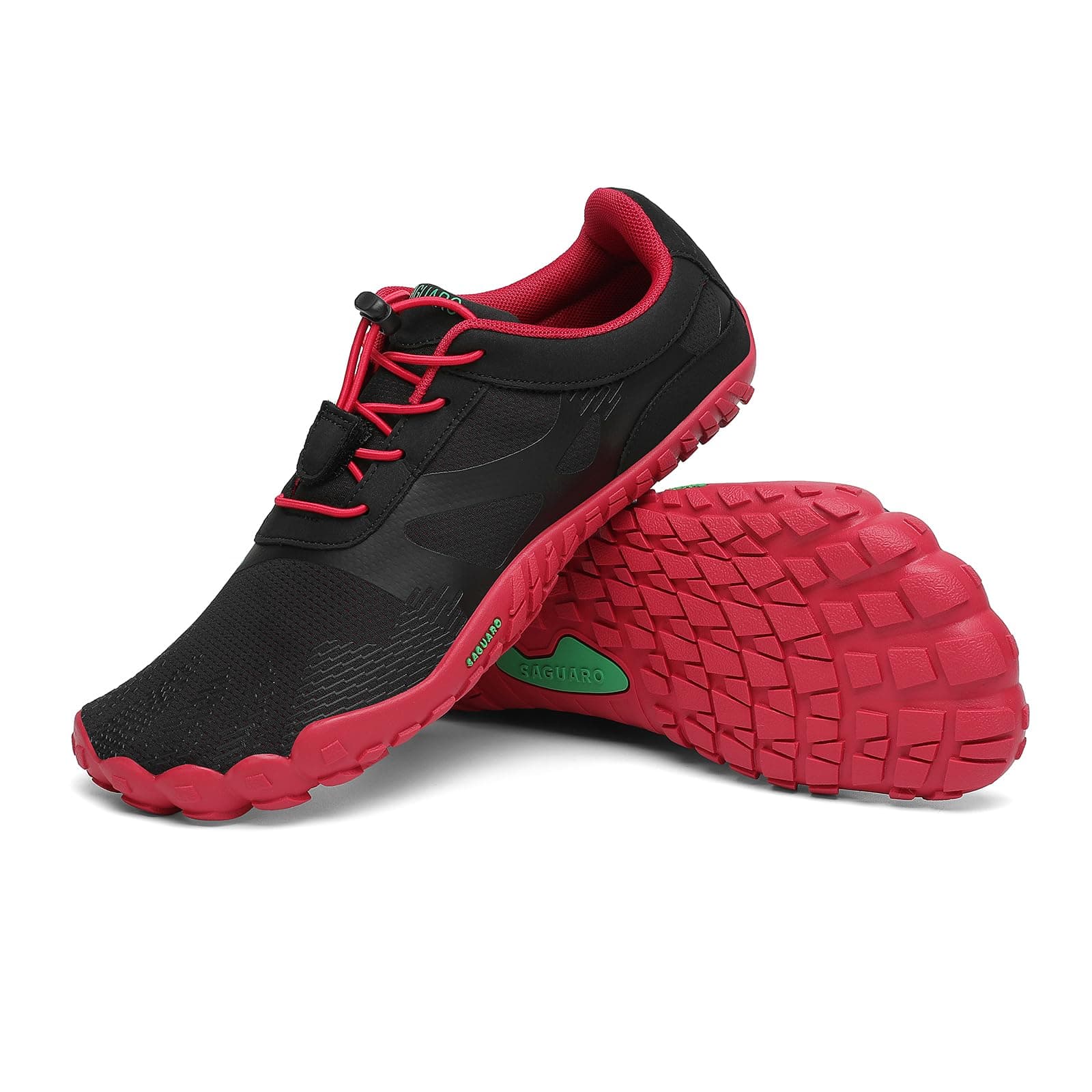 SAGUARO Barefoot Zapatillas Minimalista Ligera Zapatillas de Trail Running para Zero Drop Soles, Gr.36-48