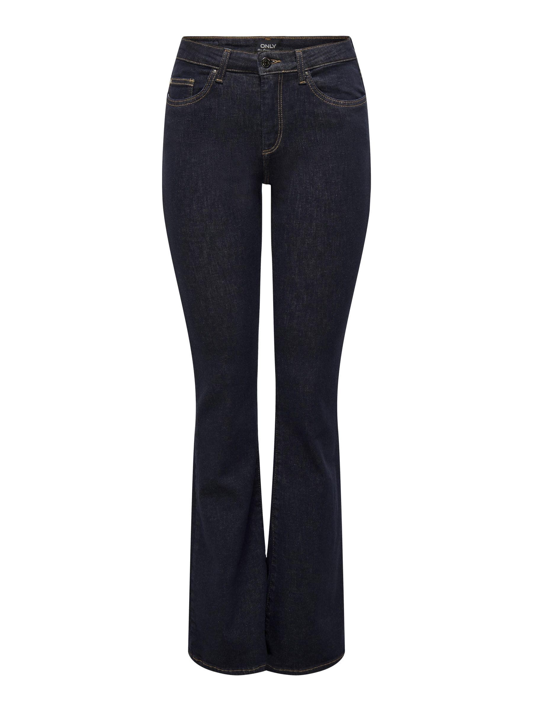 ONLY Female Flared fit Jeans ONLBLUSH Mittlere Taille Flared Jeans