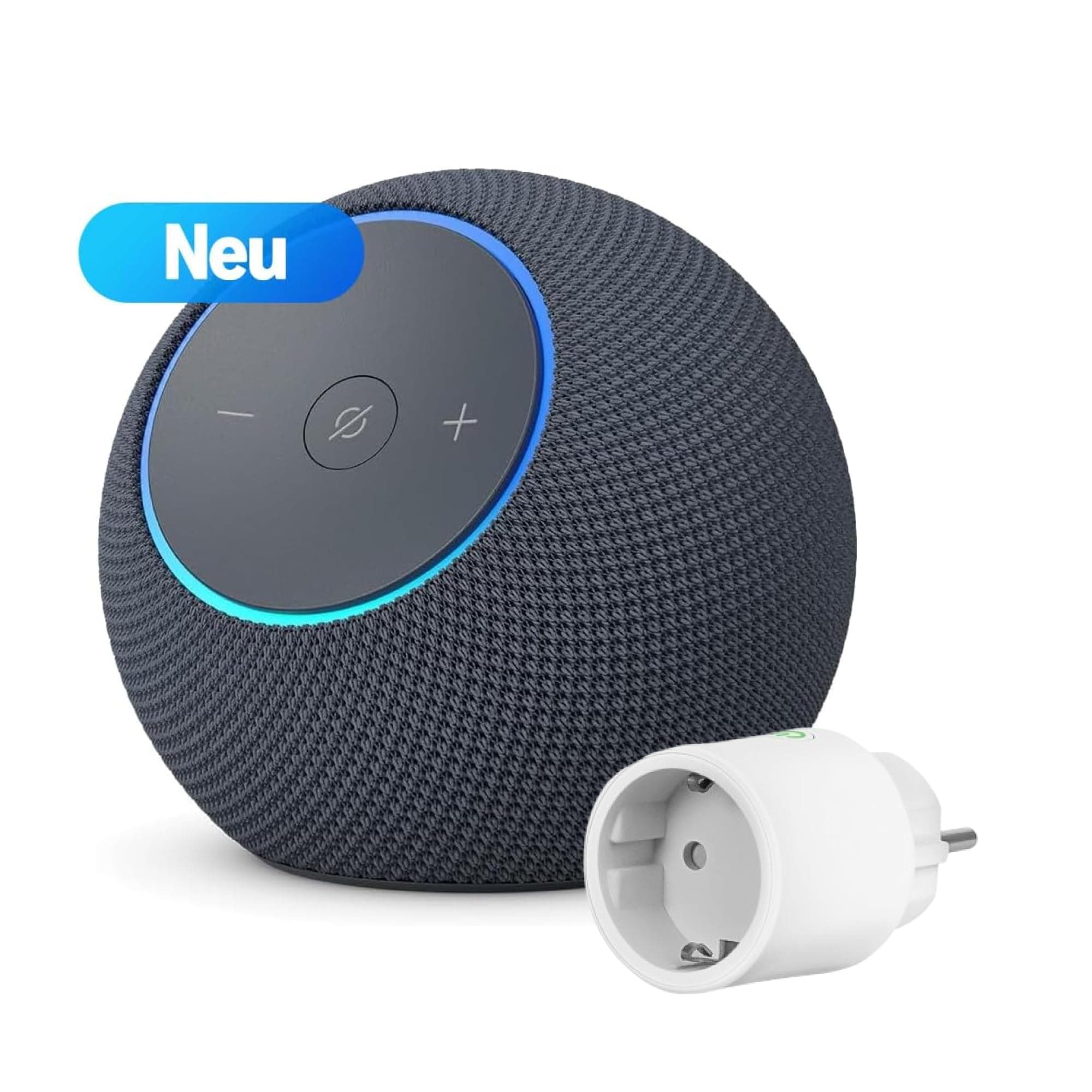 Amazon Echo Dot Max (neueste Generation) + OSRAM Alexa-Steckdose