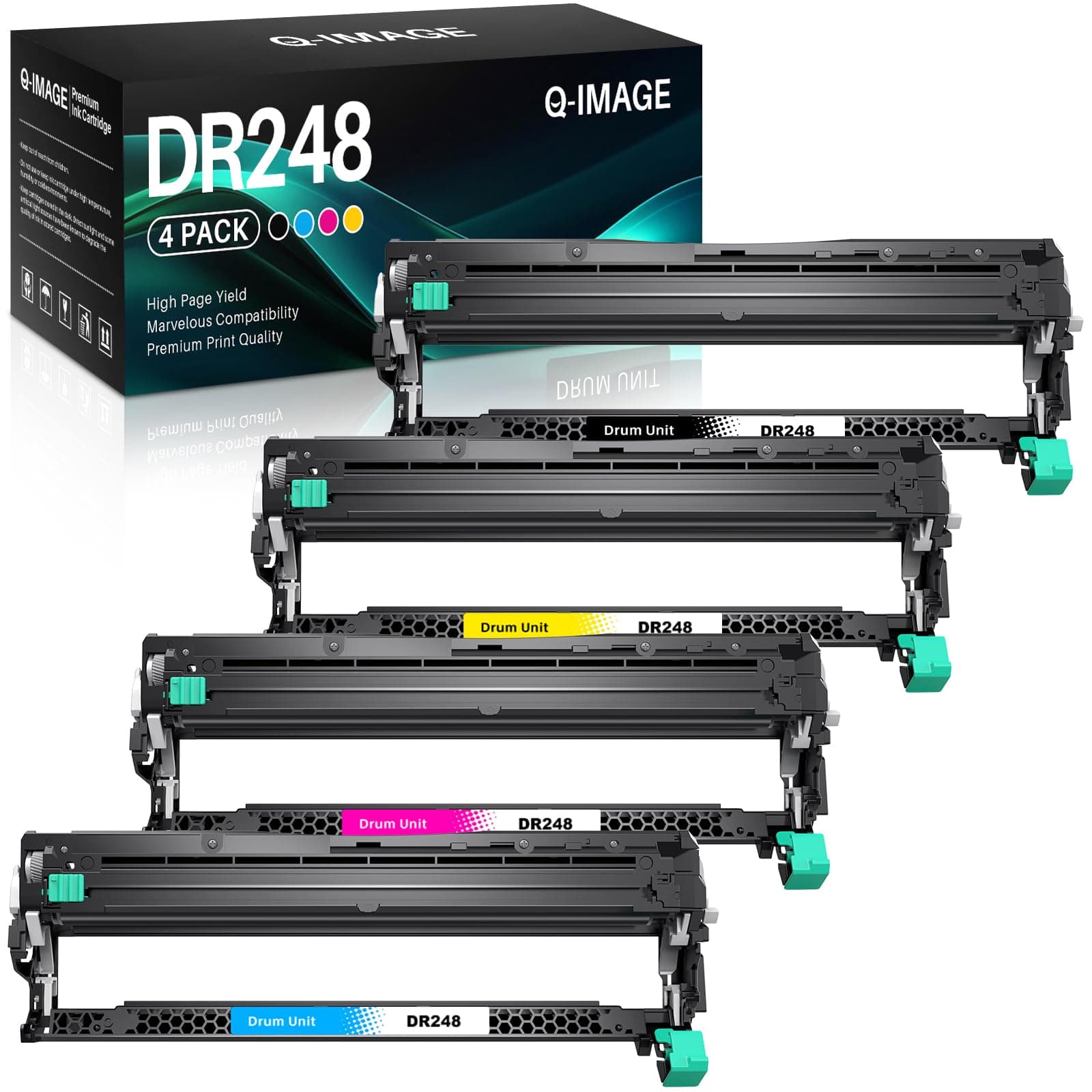 Unidad de tambor DR248CL DR248 sustituye a Brother DR248-CL compatible con Brother MFC-L3740CDW MFC-L3760CDW MFC-L3740CDWE DCP-L3560CDW HL-L3240CDW MFC-L8390CDW HL-L3220CWE HL-L3220CWE HL-L32200CWE