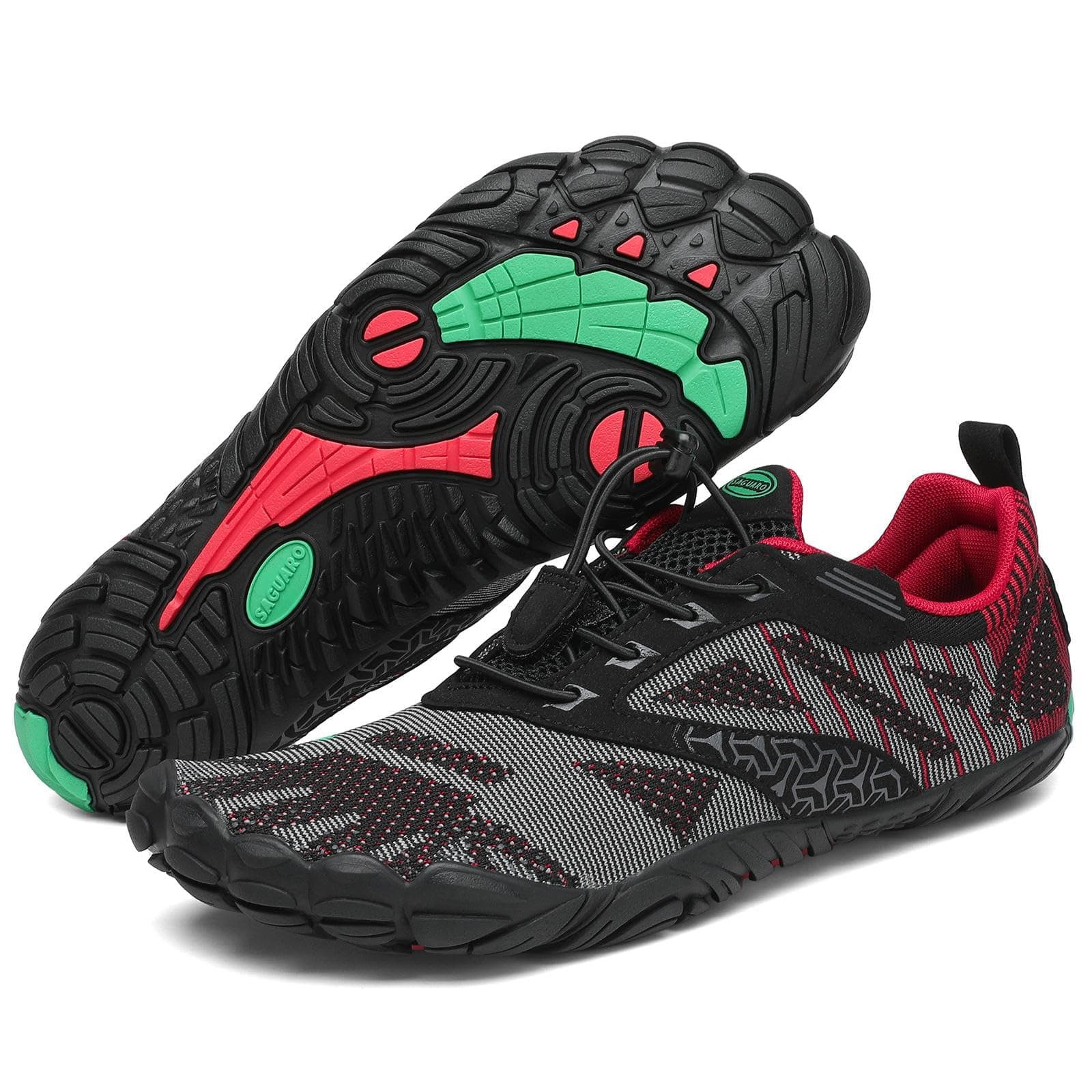 SAGUARO Barefoot Zapatillas de Trail Hombre Escarpines Mujer Zapatos de Agua Minimalistas Zapatillas de Deporte