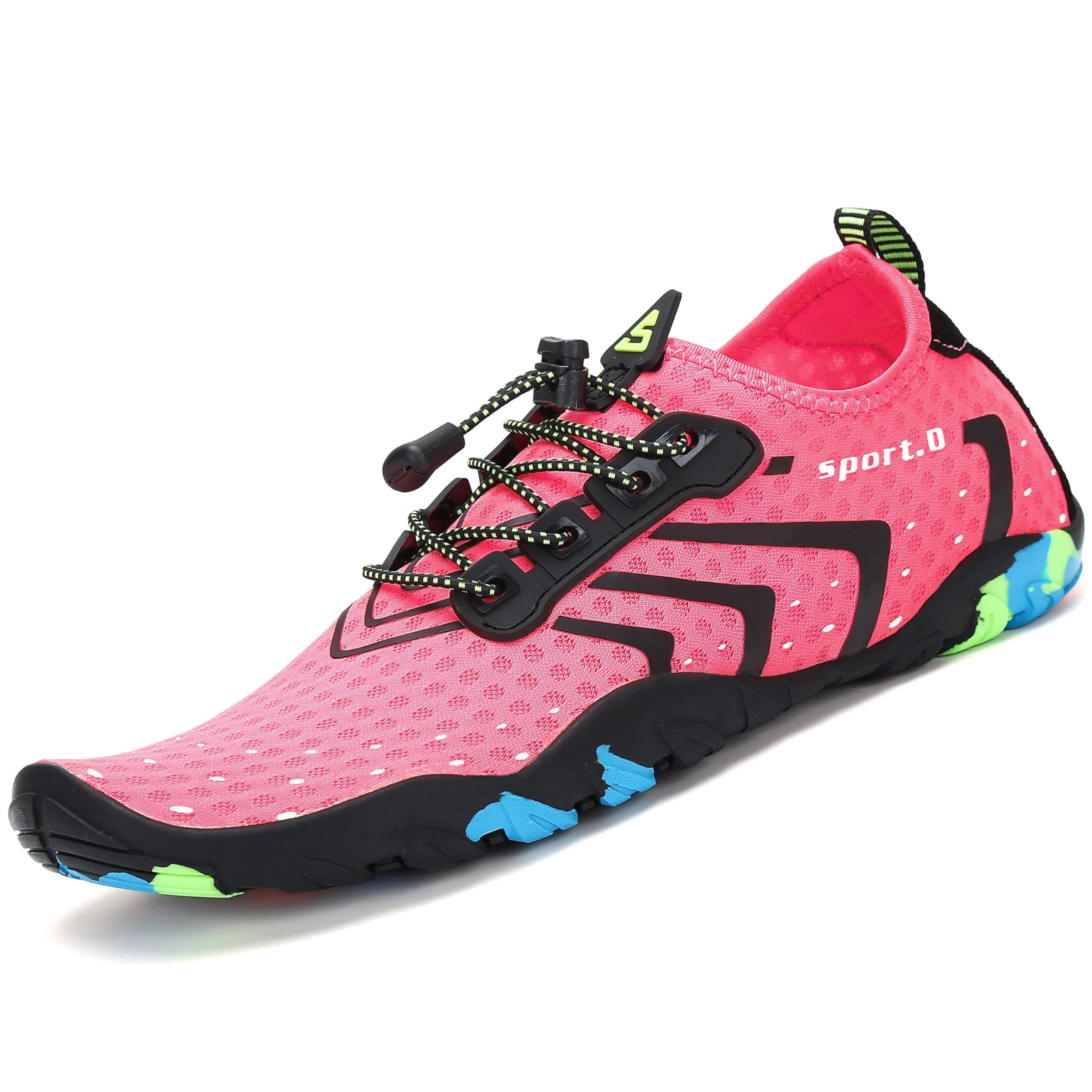 SAGUARO Badeschuhe Strandschuhe Aquaschuhe Wasserschuhe Surfschuhe Schwimmschuhe für Damen Herren Kinder, GR.35-48